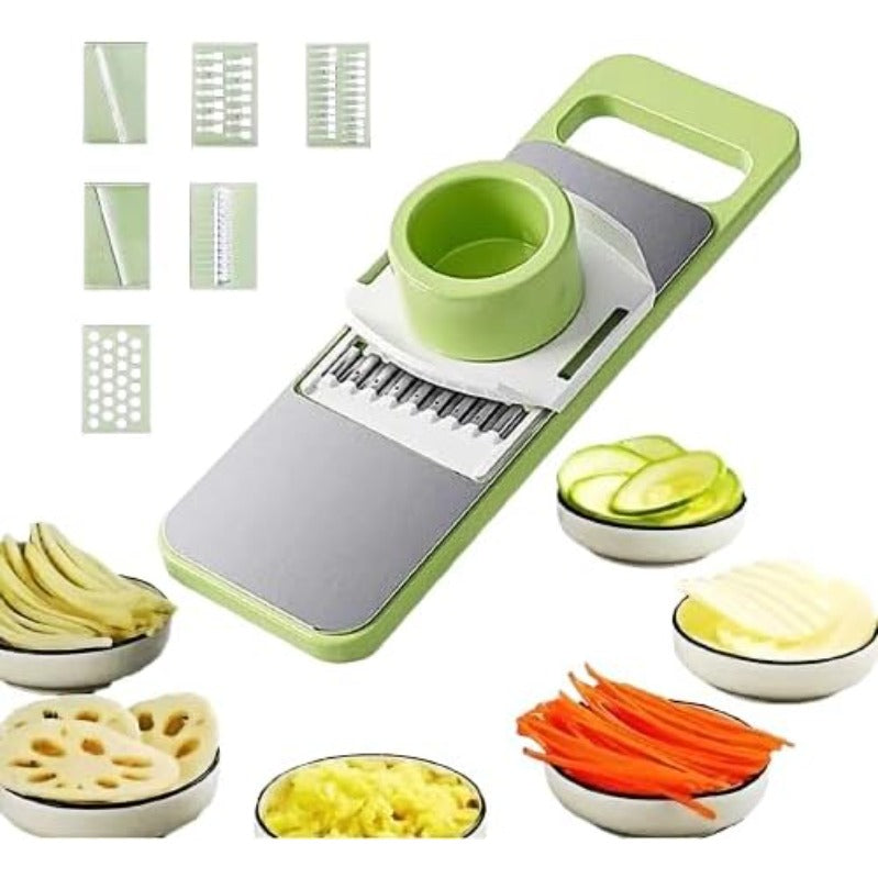 d15922440fda2822674cb2a93c19938c.jpg Woyuosn 6-in-1 SafePrep Mandoline Slicer - Image 1